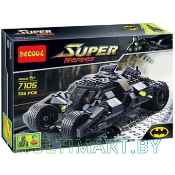 Конструктор Decool 7105 Супергерои Тамблер Мини (325 деталей)